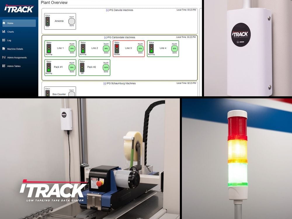 IPG Launches iTrack Data Collection System for Case Sealing Machines