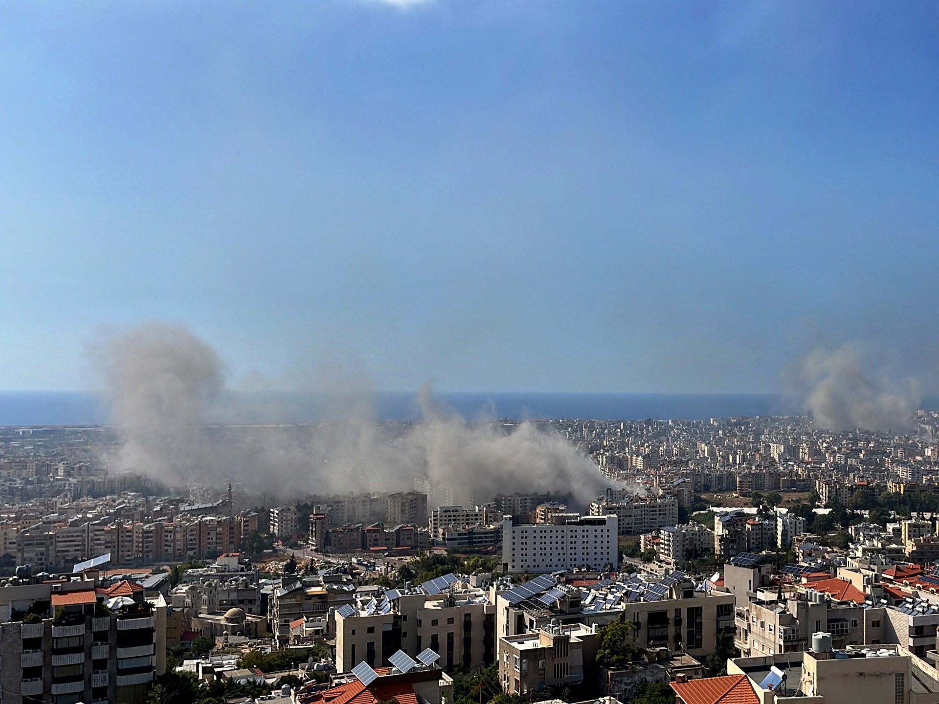 Israel launches Beirut strikes, orders more evacuations in southern Lebanon