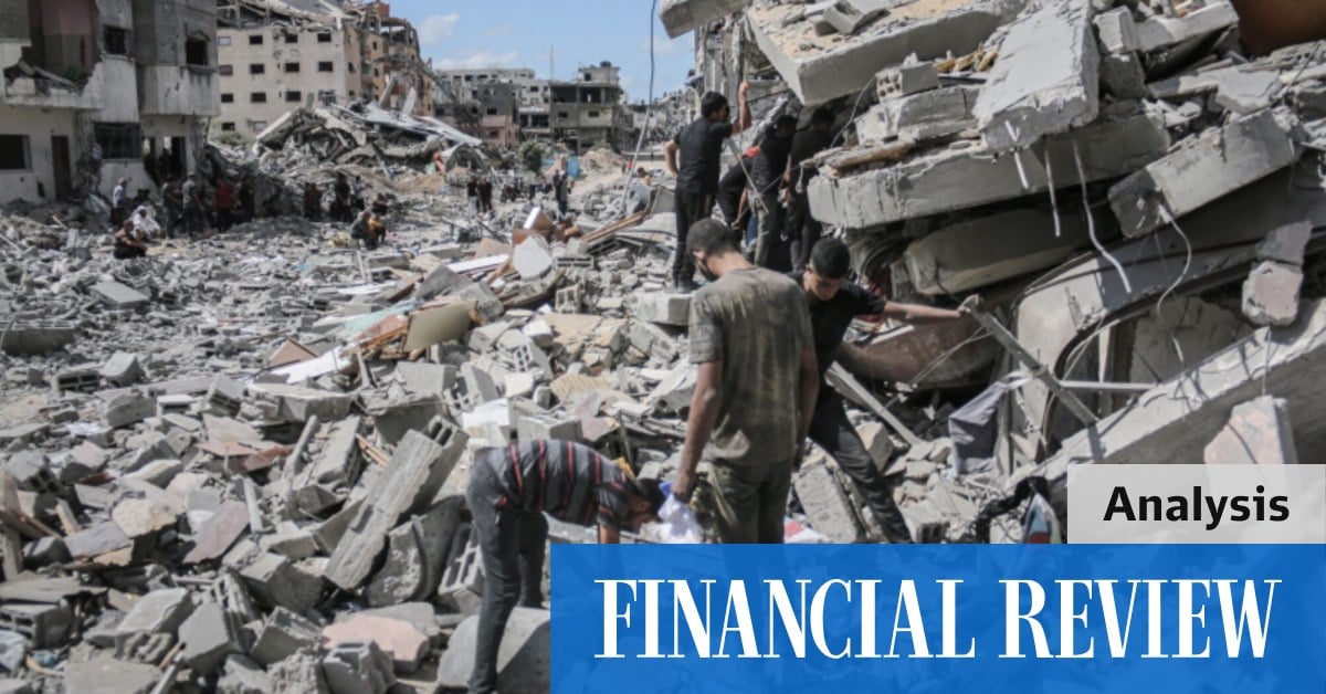 Israel Palestine: After a year of war, Gazans wonder how to deal with tonnes of rubble