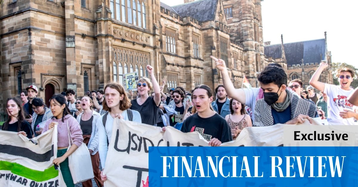 Israel-Palestinians: Sydney Unisversity and other universities tighten rules on protests