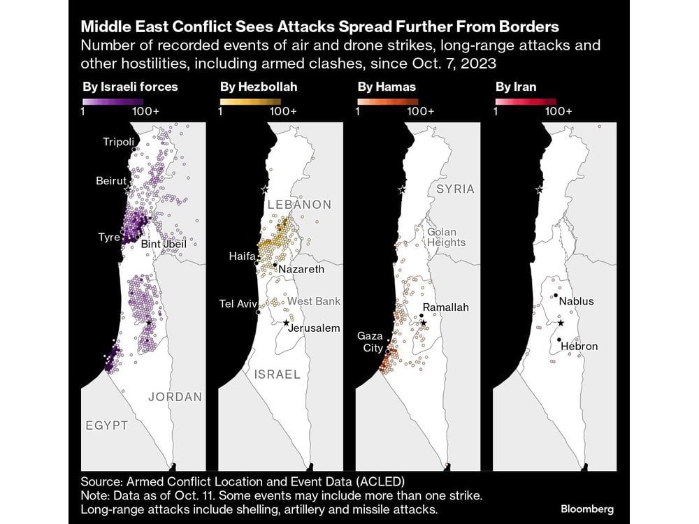 Israel Steps Up Air Strikes in Lebanon as War in North Escalates