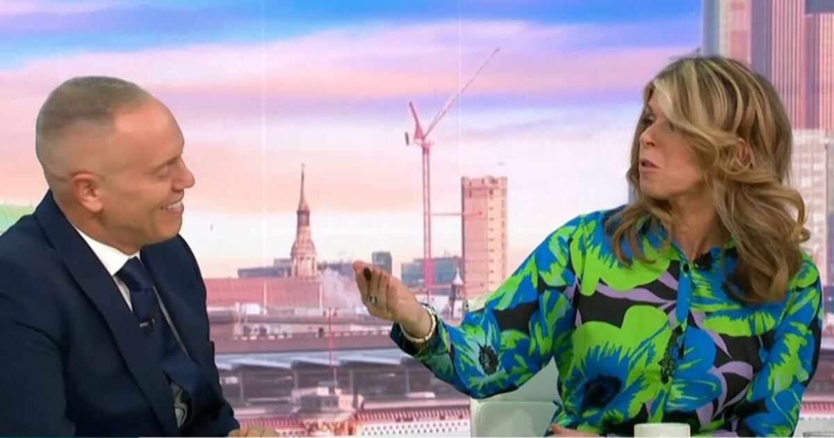 ITV GMB's Kate Garraway's fuming four-word reply as Rob Rinder shuts her down on air