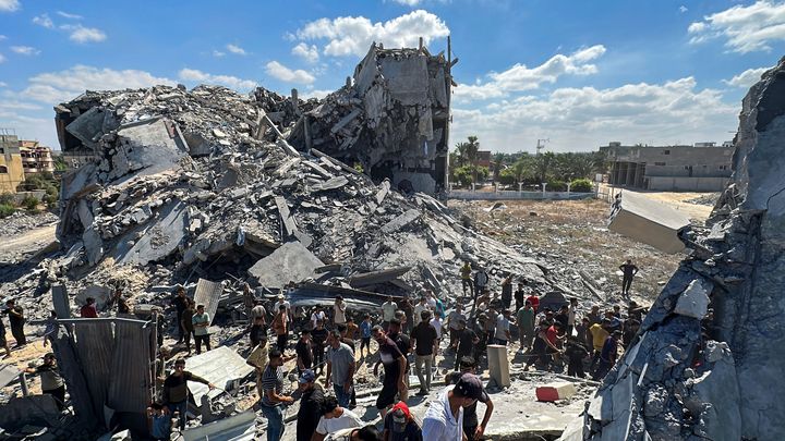 Journalist among 12 killed in Israeli strikes on Gaza