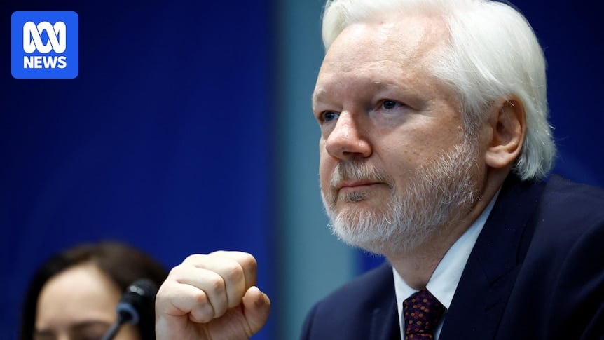 Julian Assange, WikiLeaks founder, speaks in his first appearance since his release from prison