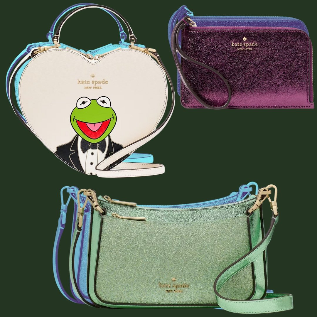  Kate Spade Outlet: Muppets Crossbodies & Shimmery Bags Starting at $23 