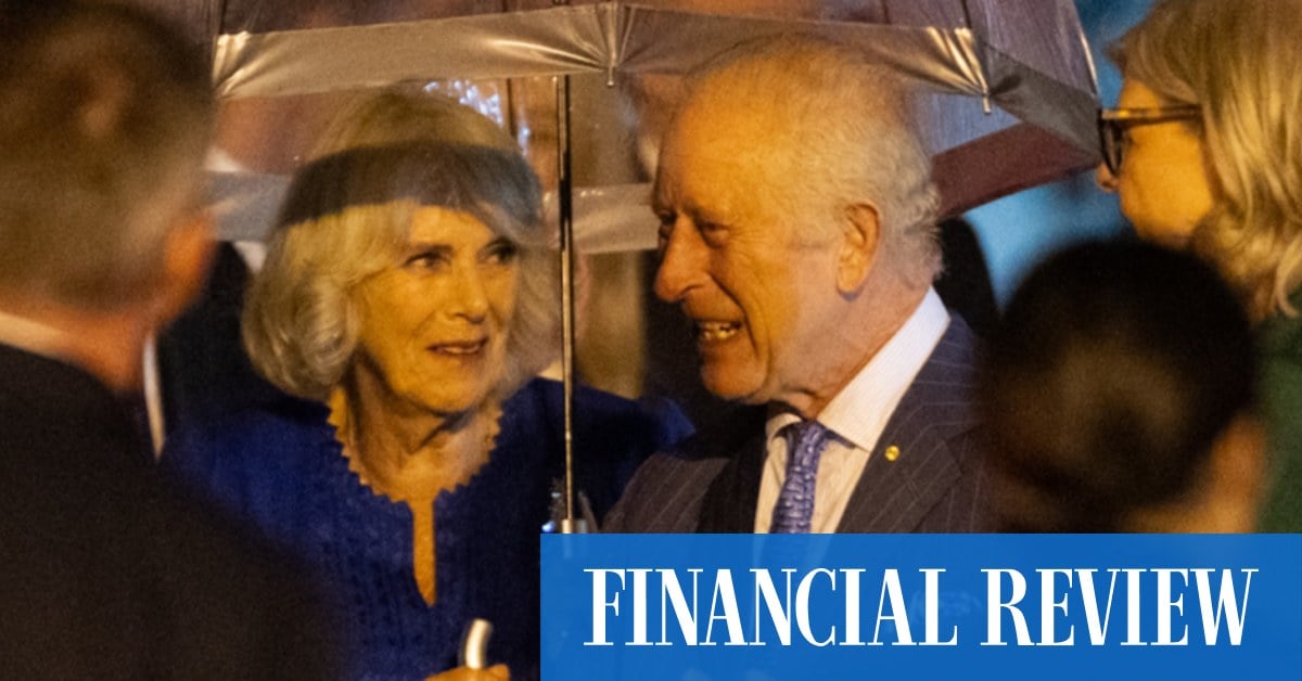 King Charles and Queen Camilla touch down in Australia