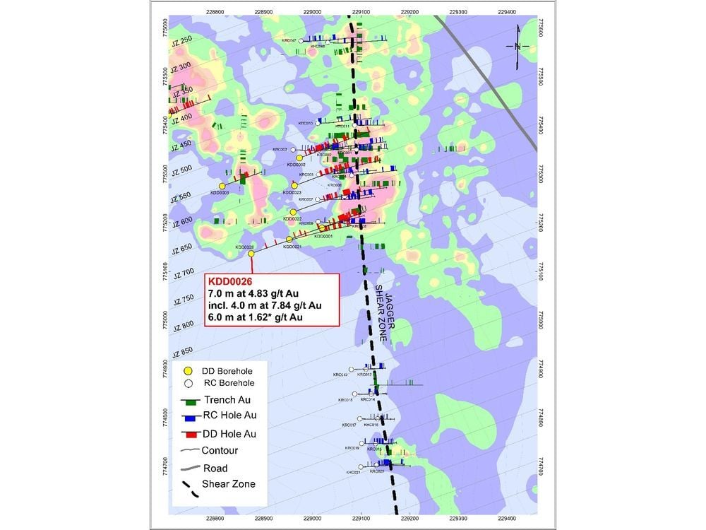 Kobo Resources Intersects 7.0 Metres at 4.83 g/t Au in Strong Initial Results at the Jagger Zone from Resumed 2024 Diamond Drilling Program at its Kossou Gold Project