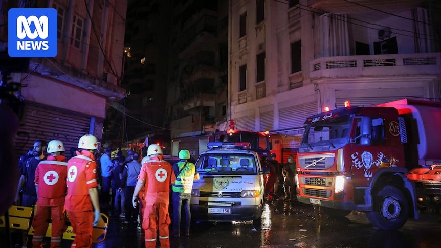 Lebanese firefighters and paramedics allege Israeli military strikes are putting them in danger