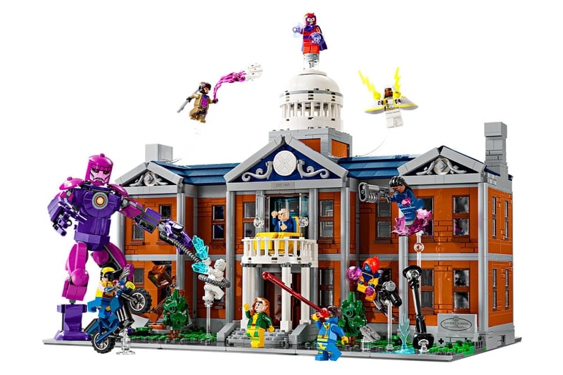 LEGO Reveals 'Marvel X-Men: The X-Mansion Buildable Set'