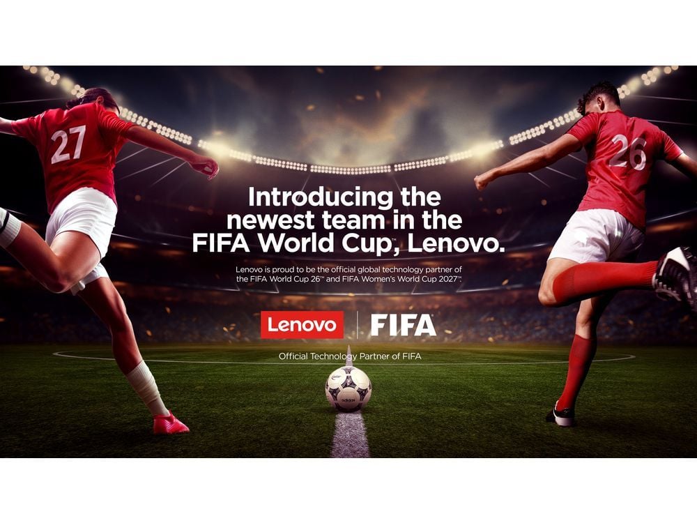 Lenovo named Official FIFA Technology Partner