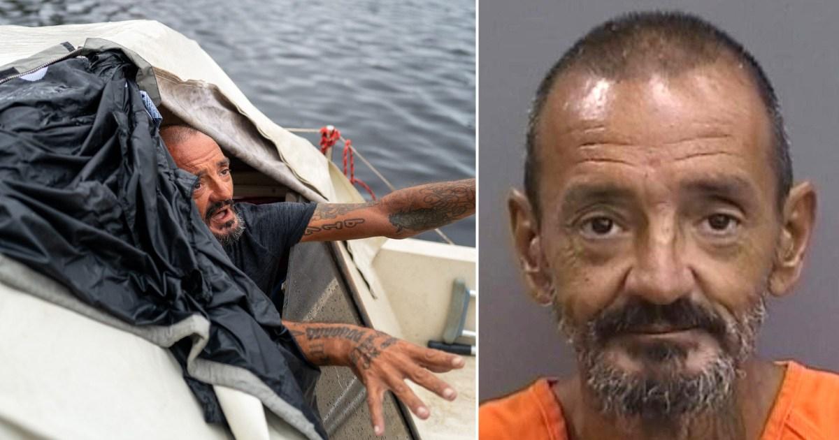 Lieutenant Dan who beat Hurricane Milton in his boat busted for refusing to move it