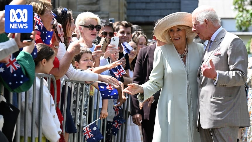 Live: King and queen to land in Canberra and visit Parliament House on second official royal tour day