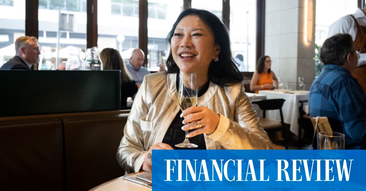 Lunch with AFR: Celebrity agent Monika Tu almost quit real estate after selling a $40m mansion