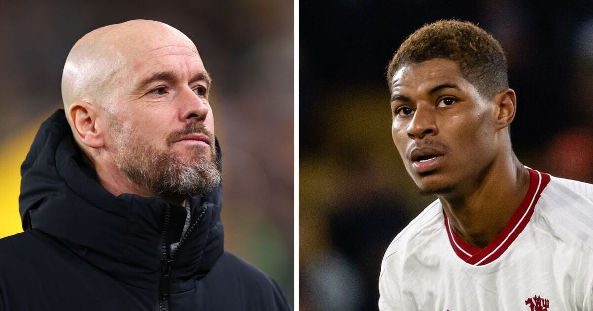 Man Utd dressing room 'frustrated' with Erik ten Hag because of Marcus Rashford