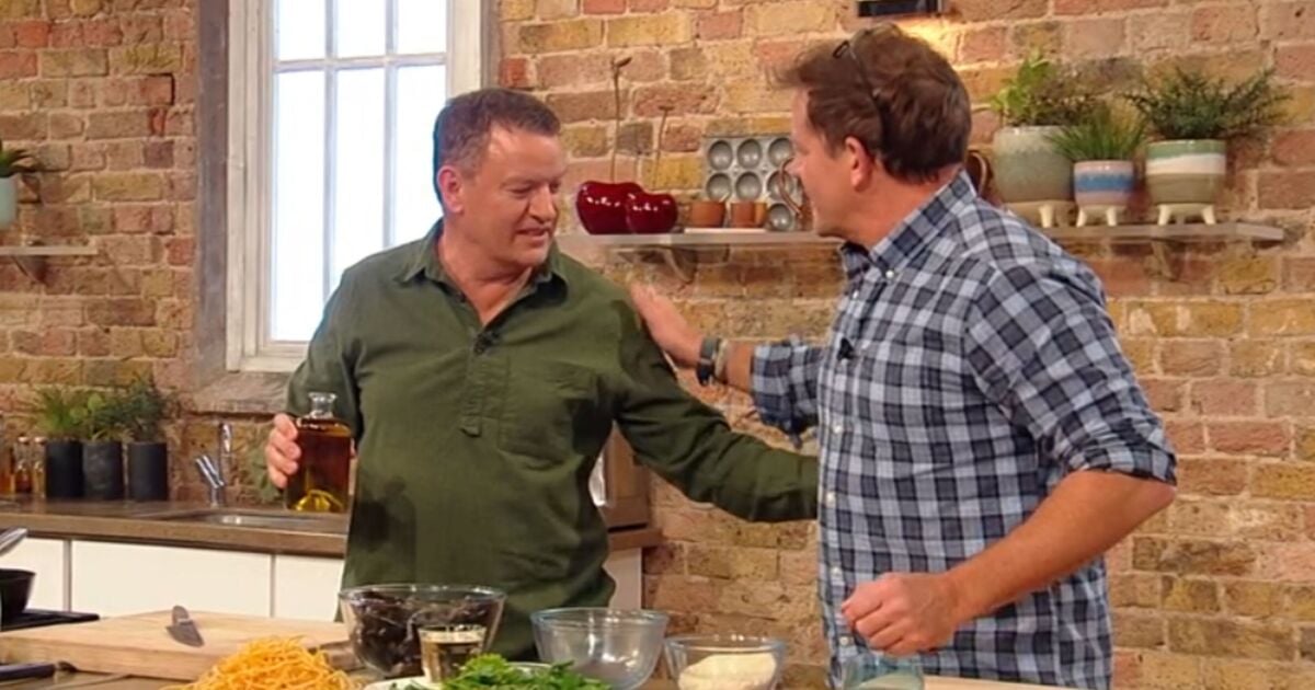 Matt Tebbutt weight jibe leads to tense exchange on Saturday Kitchen