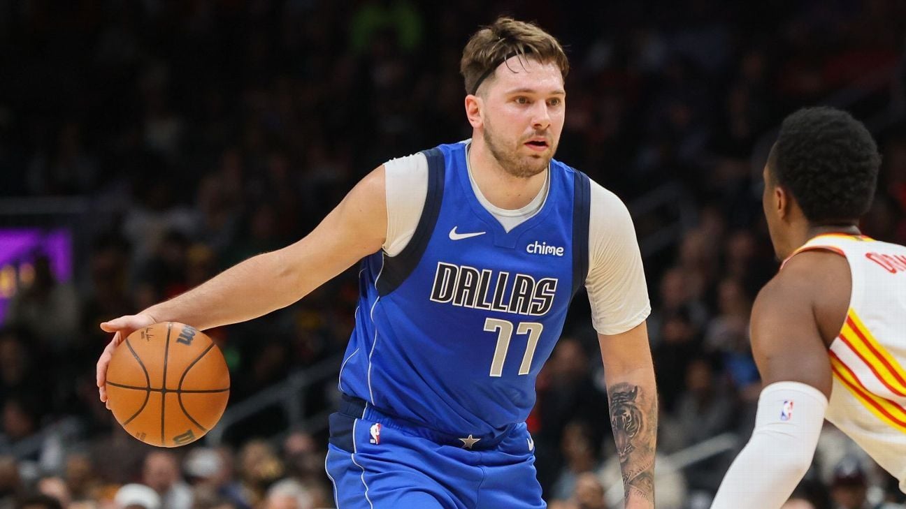 Mavs' Doncic to sit at least week with calf injury