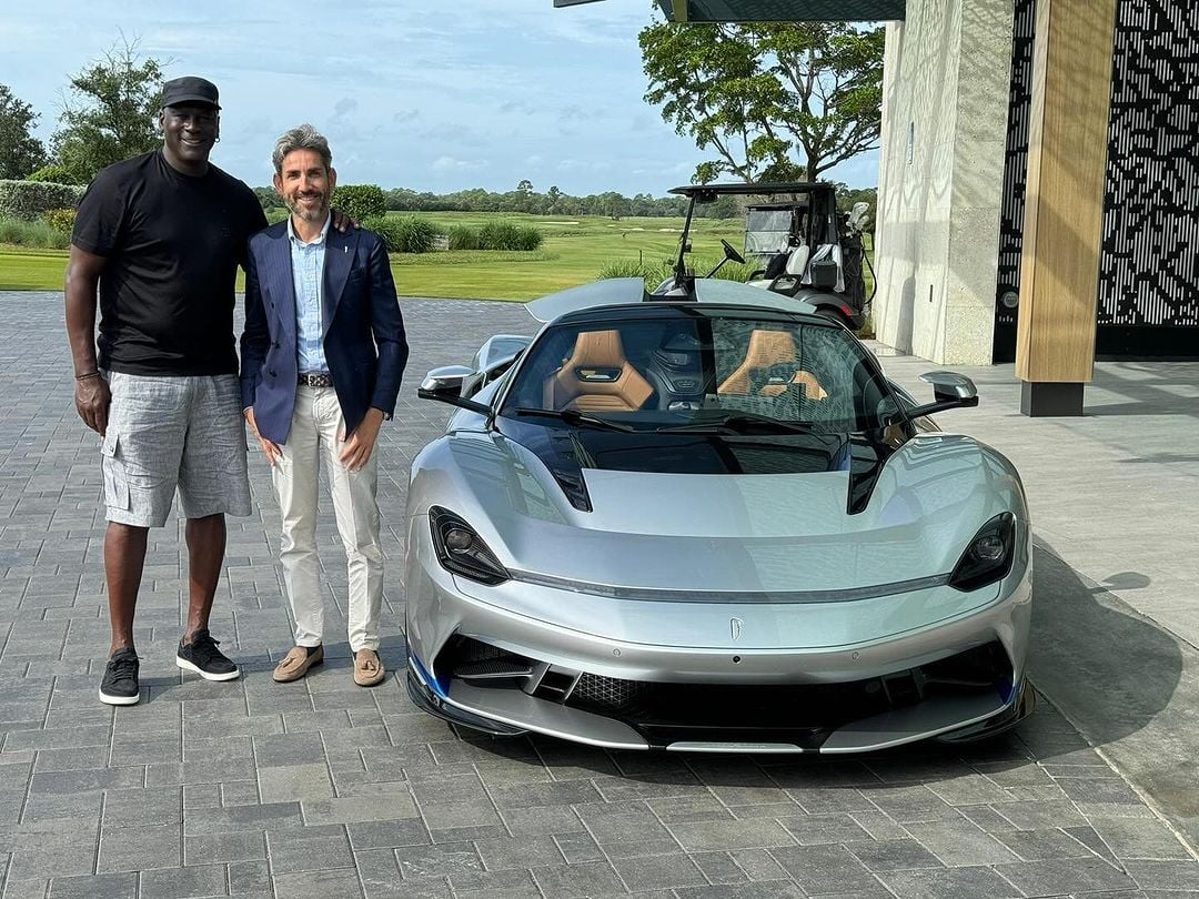 Michael Jordan Takes Delivery Of One-Off Pininfarina Battista Targamerica