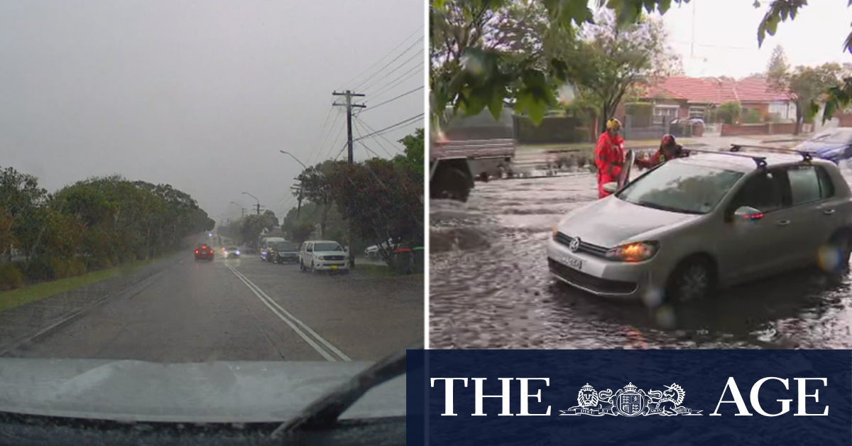 More storms and heavy rain for Sydney today