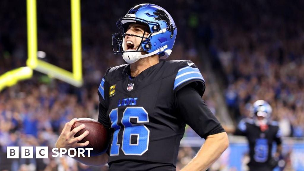 NFL: Jared Goff breaks record as the Detroit Lions beat the Seattle Seakhawks 42-29