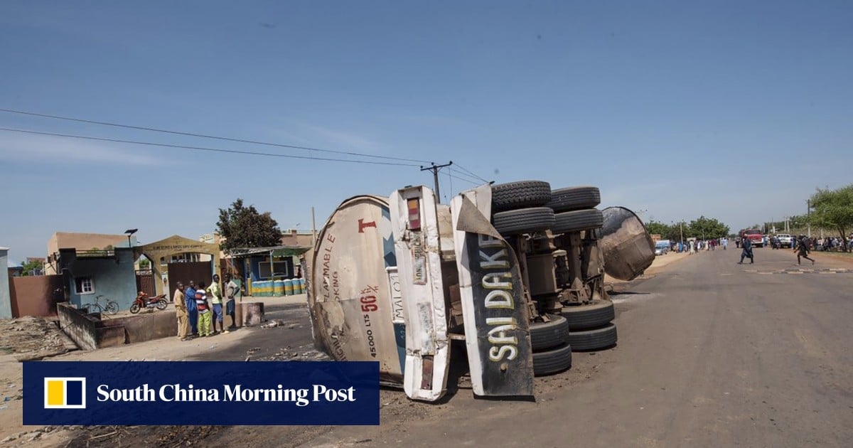 Nigeria petrol tanker explosion kills more than 140 people