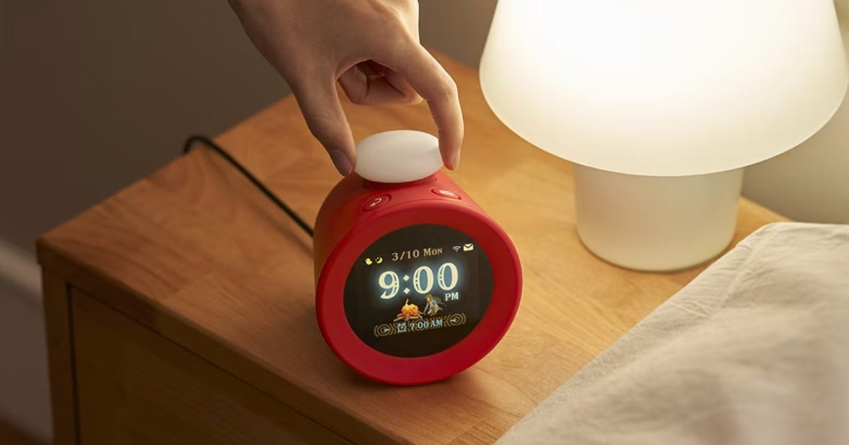 Nintendo just unveiled an alarm clock that plays Mario coin noises when you roll over