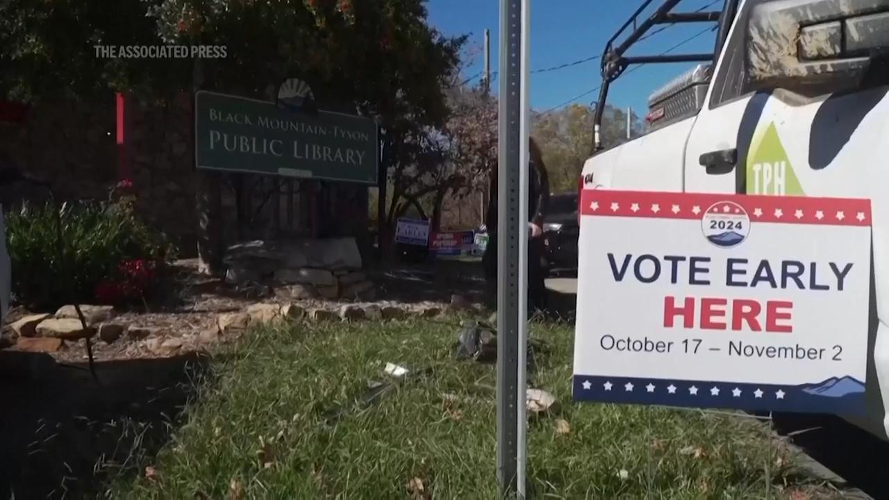 North Carolina early voters, still recovering from Helene, exceed 2020 voter turnout