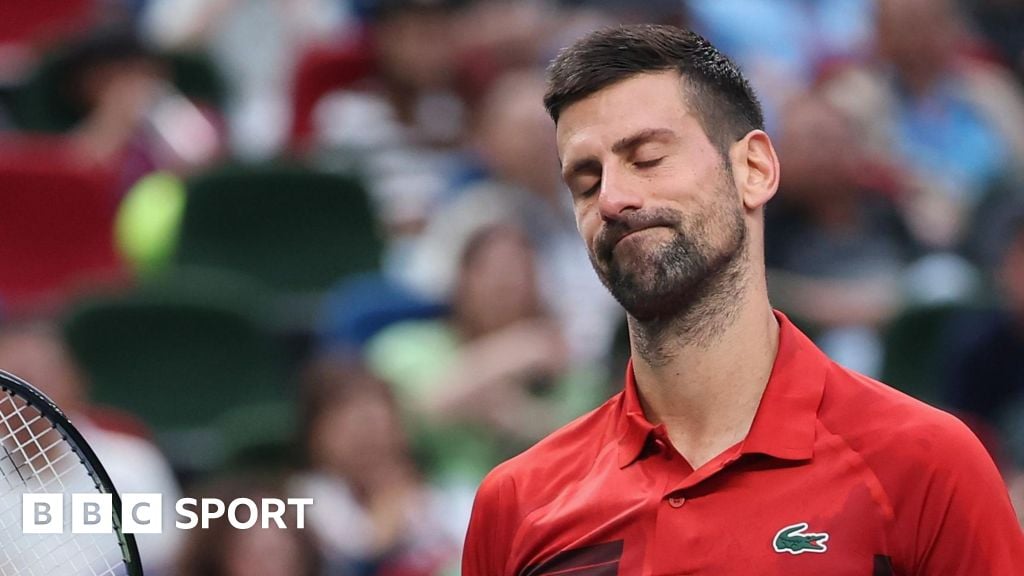 Novak Djokovic loses to Jannik Sinner in Shanghai Masters final