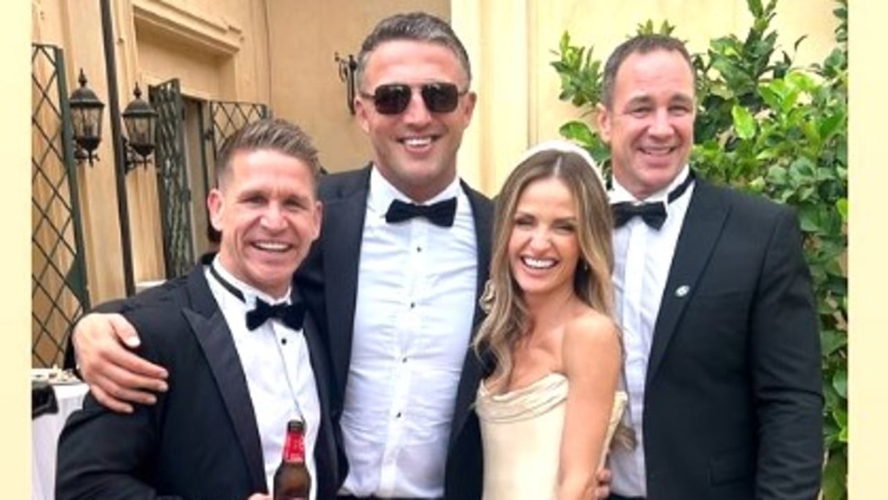 NRL legend Sam Burgess married in secret