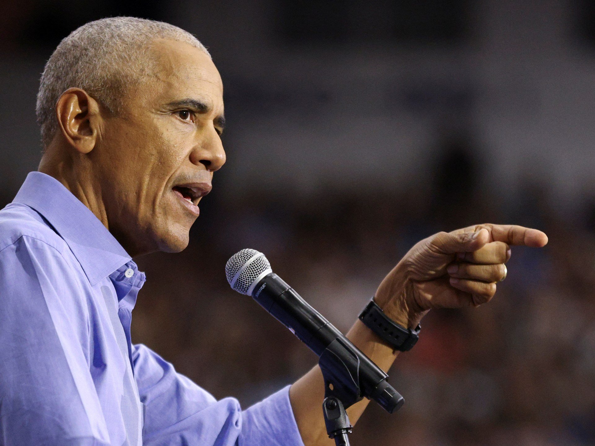 Obama hits campaign trail for Harris in key swing state of Pennsylvania