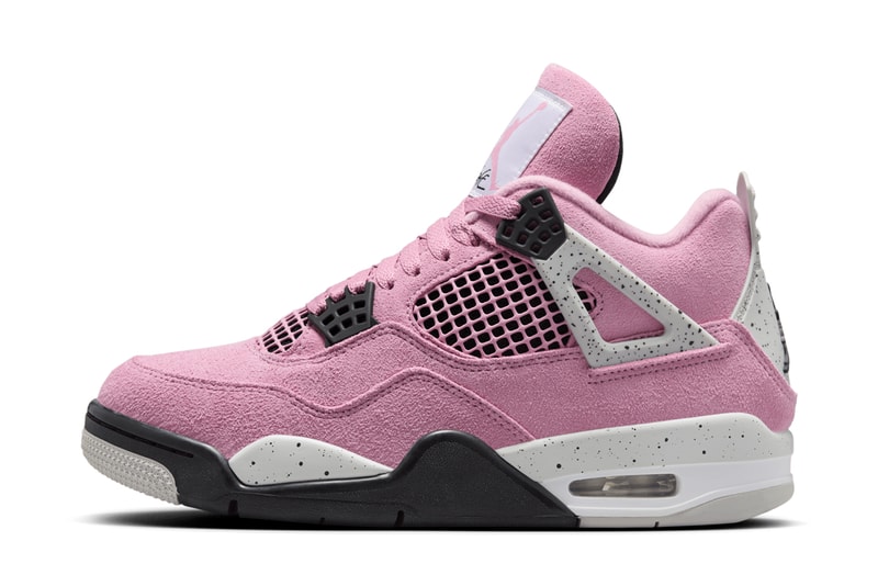 Official Images of the Air Jordan 4 "Orchid"