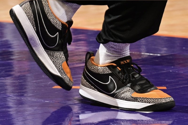 On-Court Look at the Nike Book 1 "Air Safari"