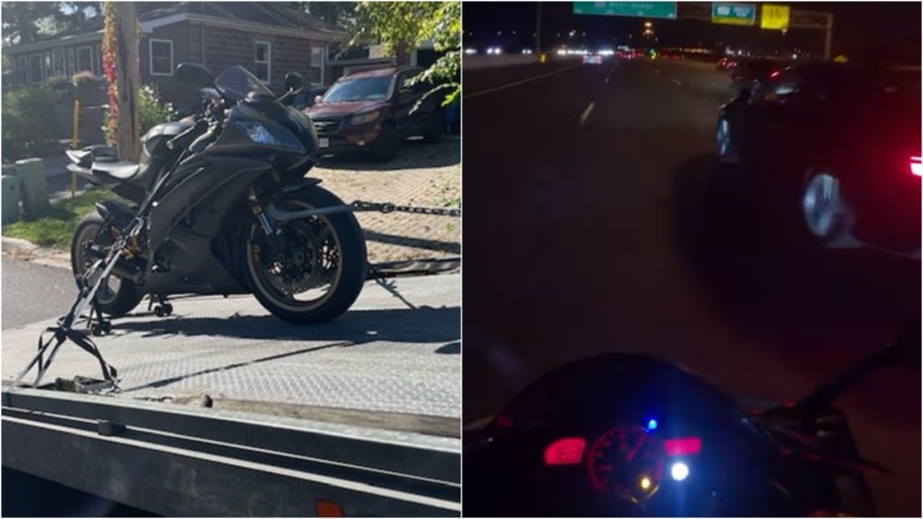 Ontario motorcyclist films himself speeding at more than 250 km/h, gets charged: police