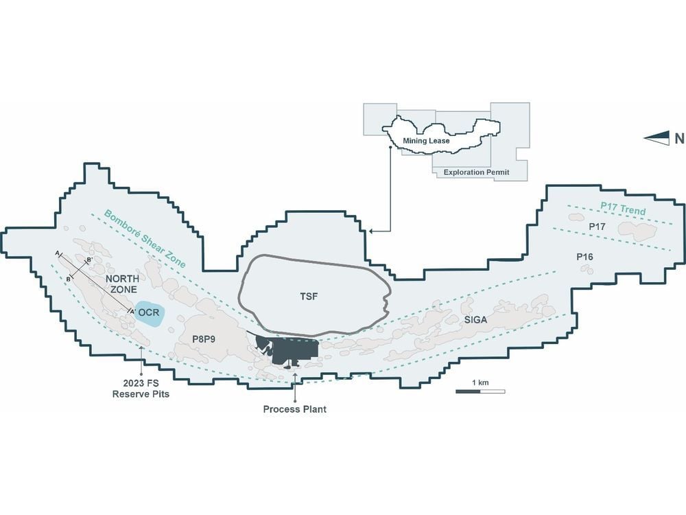 Orezone Intersects 1.64 g/t Gold Over 46.00m Significantly Extending Mineralization 240m Below Life of Mine Reserve Pit