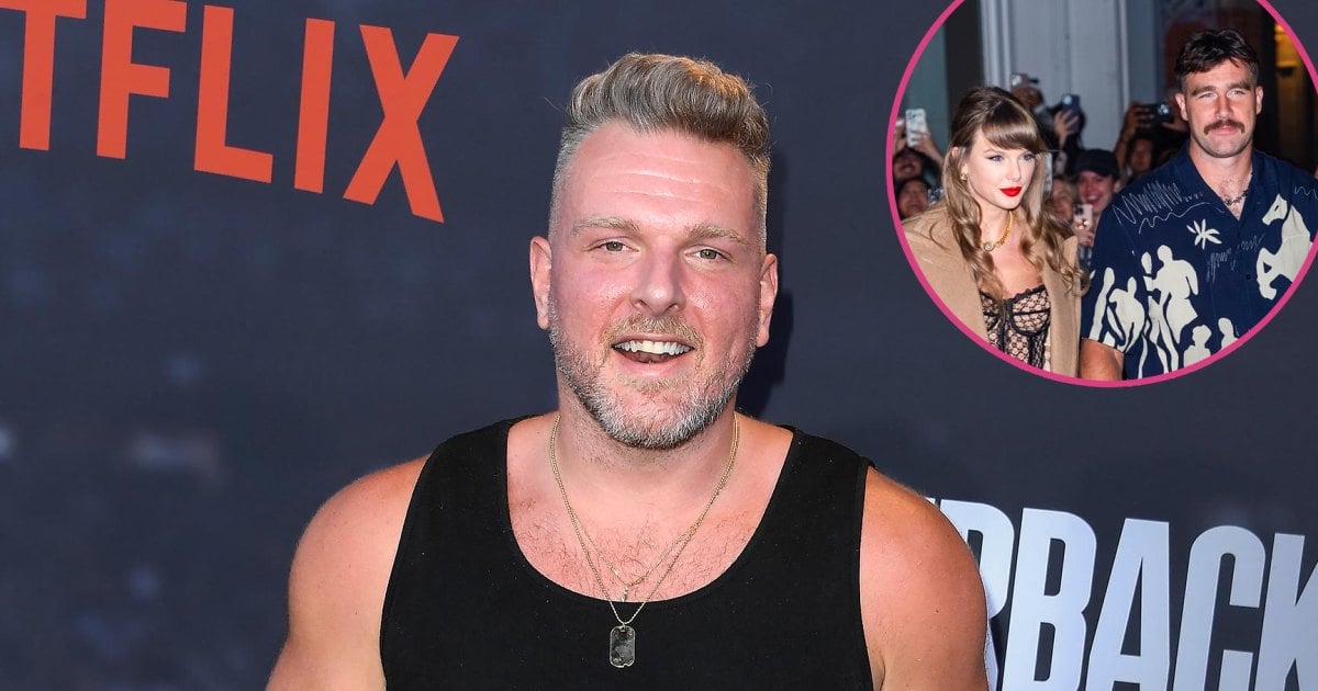 Pat McAfee Gets 'Updates' on Taylor Swift and Travis Kelce From His Wife