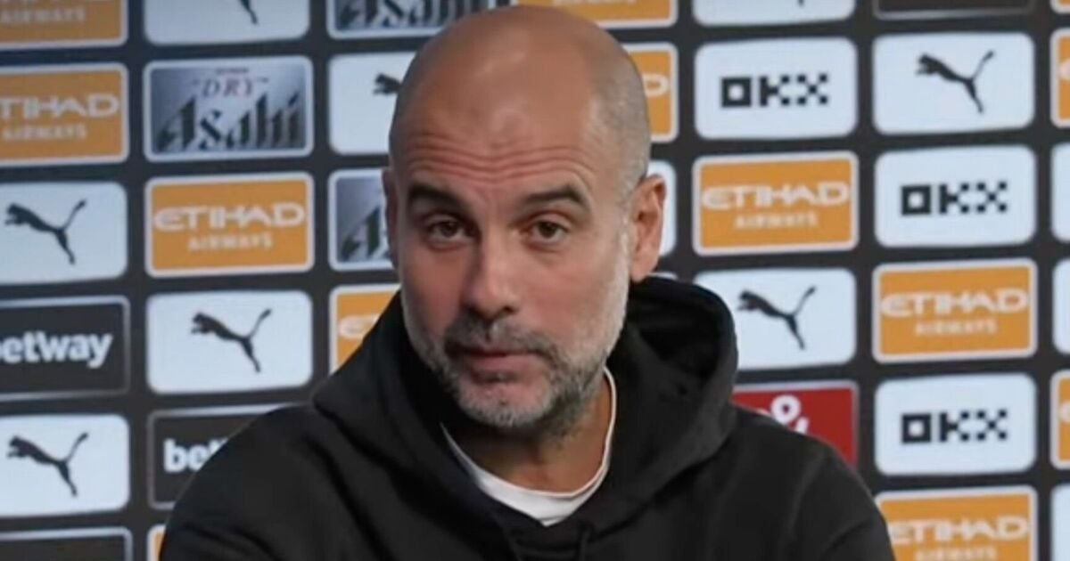 Pep Guardiola refuses to answer question in Man City press conference as he defends club