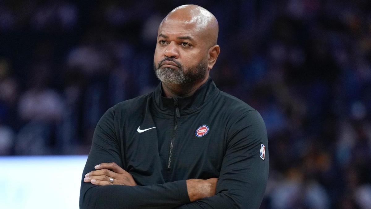  Pistons coach J.B. Bickerstaff prohibiting players from wearing hoodies up at practice 