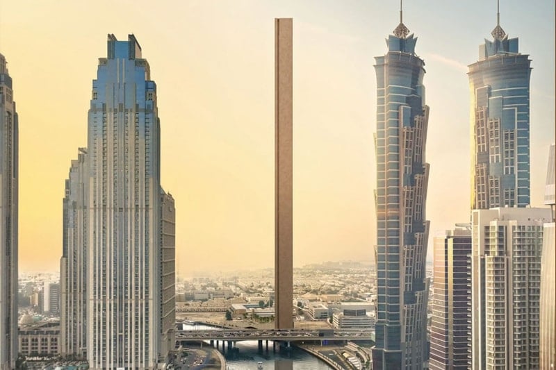 Plans for a 380-Meter Ultra-Slim Skyscraper in Dubai Have Been Unveiled