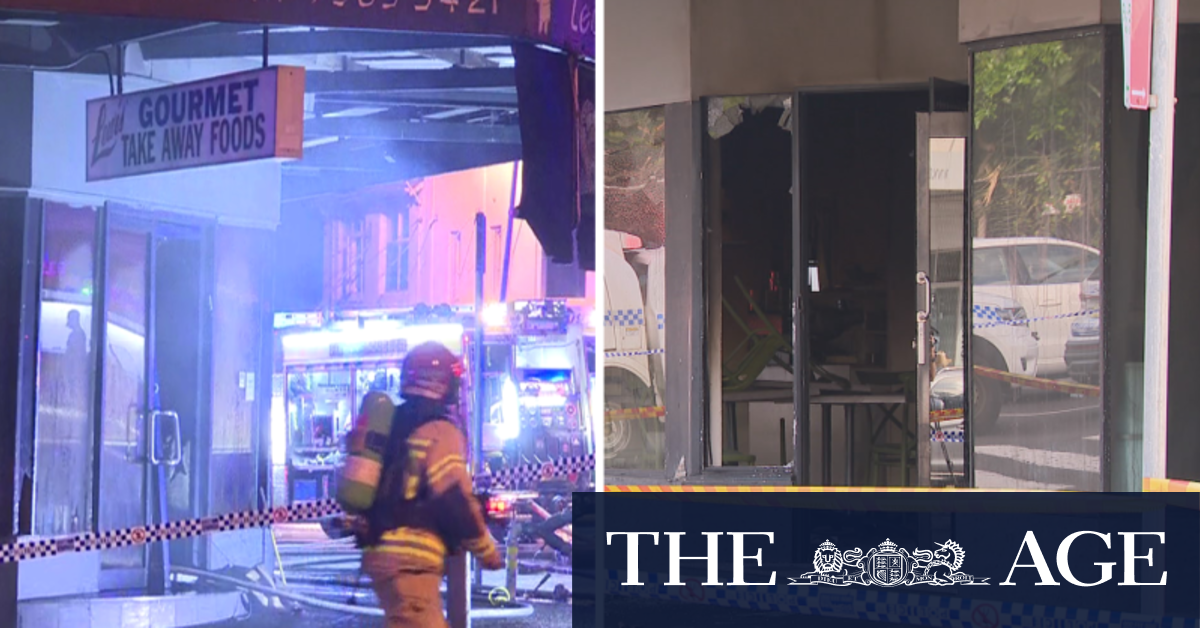 Police appeal after Sydney cafe fire