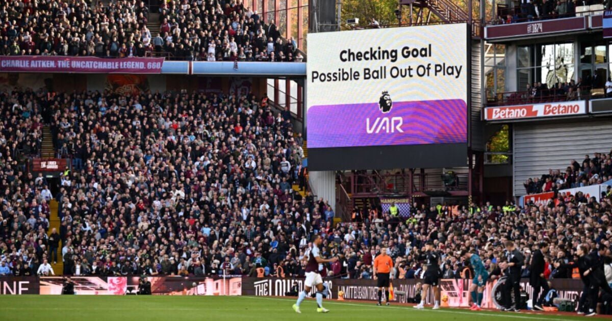 Premier League release statement after Aston Villa had goal controversially disallowed