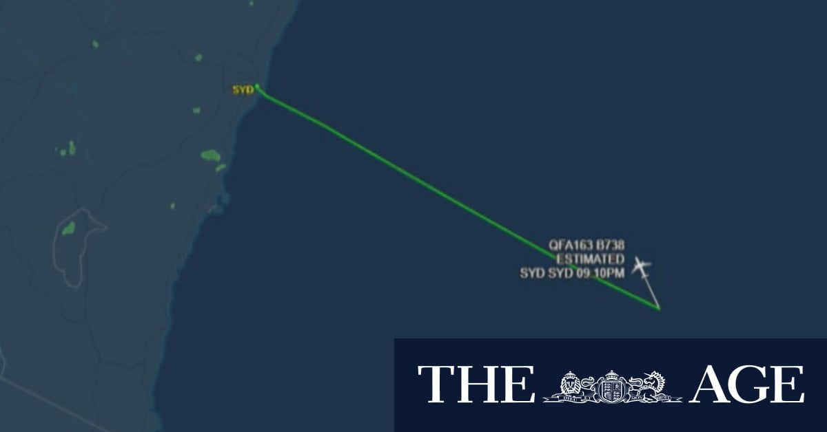 Qantas flight bound for New Zealand forced to turn back to Sydney