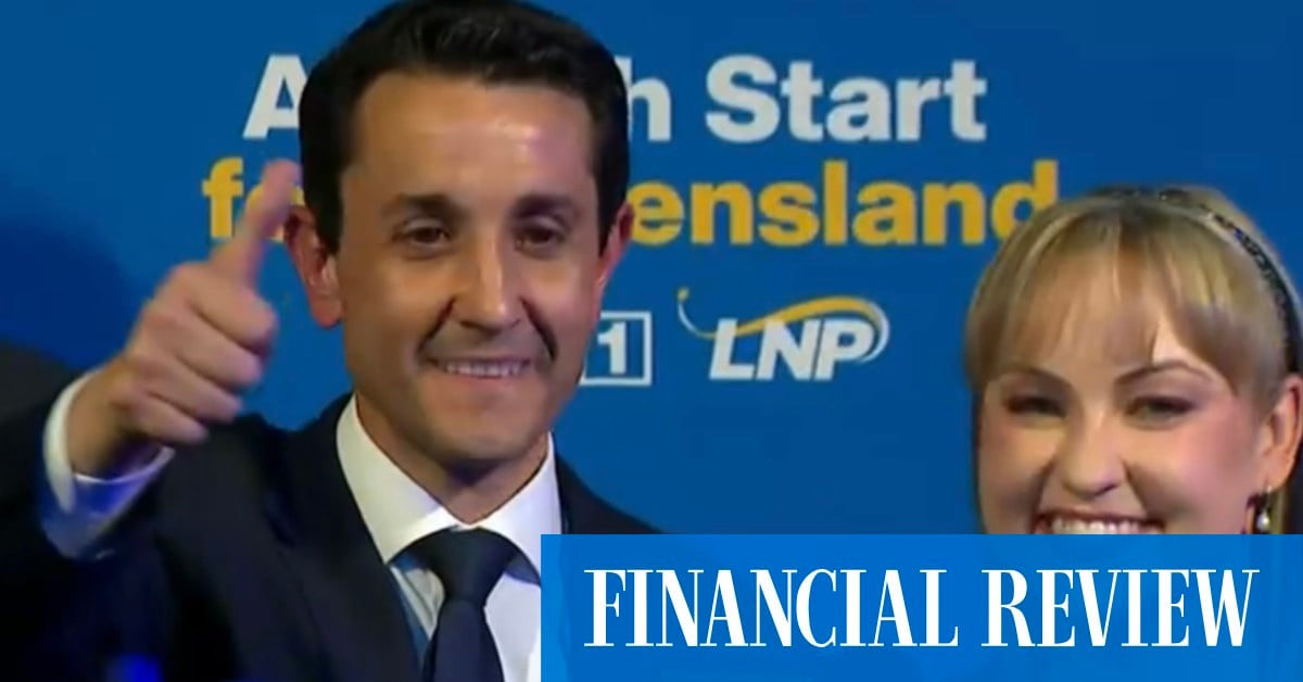 Qld election: LNP leader David Crisafulli become premier