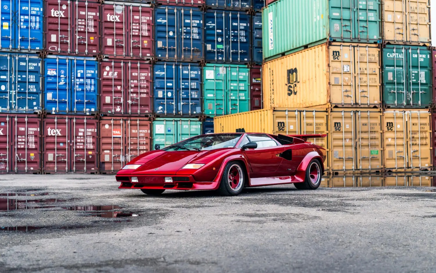 Rare 1-of-2 1980 Lamborghini Countach LP400 S Turbo For Sale