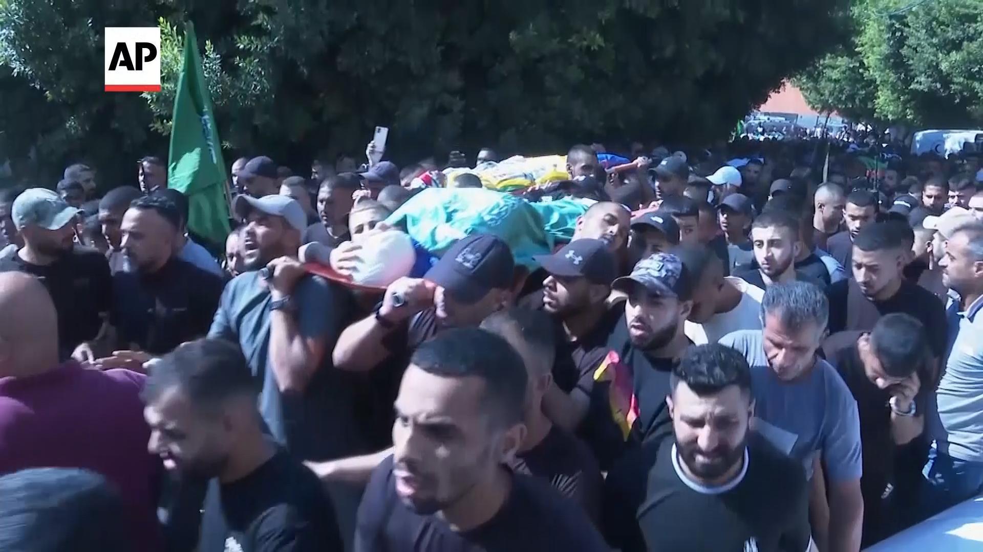 Relatives say a whole family was killed in Israel's deadliest West Bank strike since Oct. 7