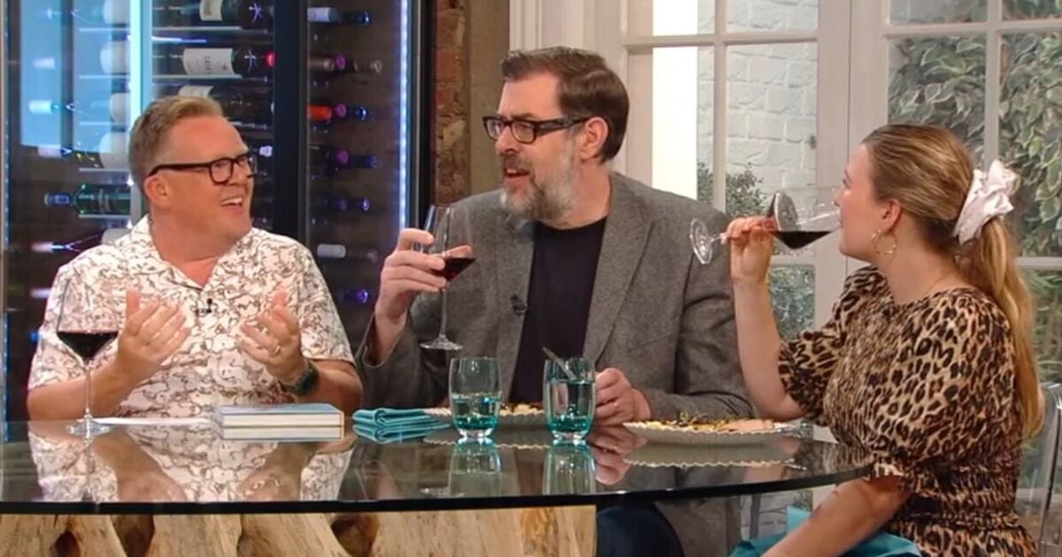 Richard Osman reveals 'truth' about how much booze guests really drink on Saturday Kitchen