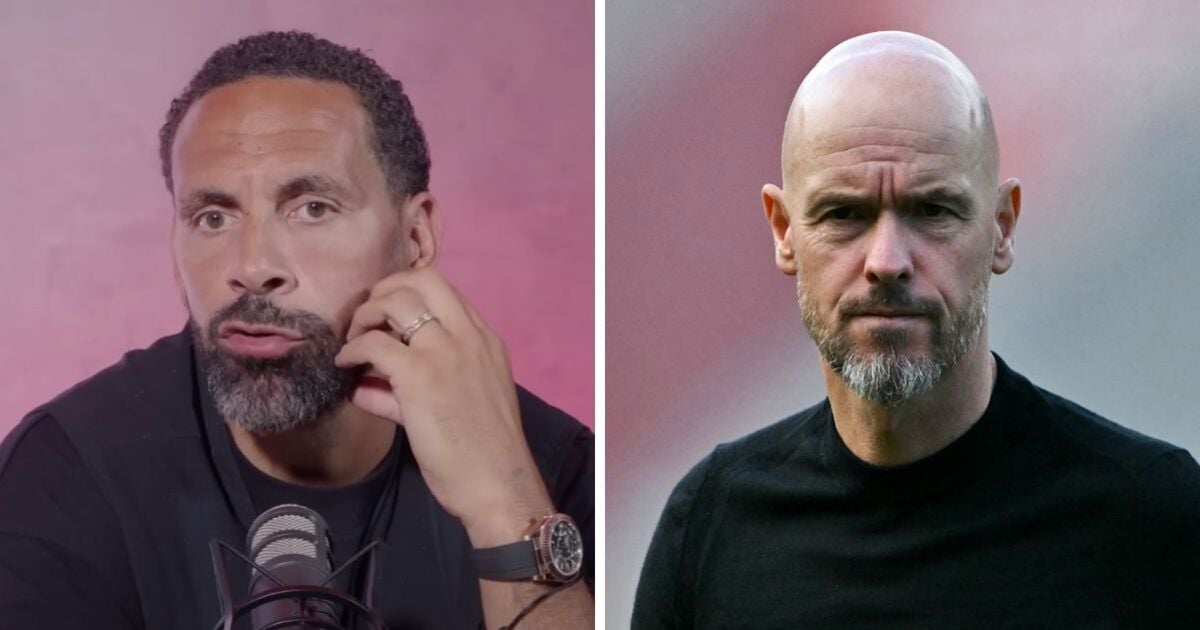 Rio Ferdinand turns on Erik ten Hag with one-word verdict before Aston Villa vs Man Utd