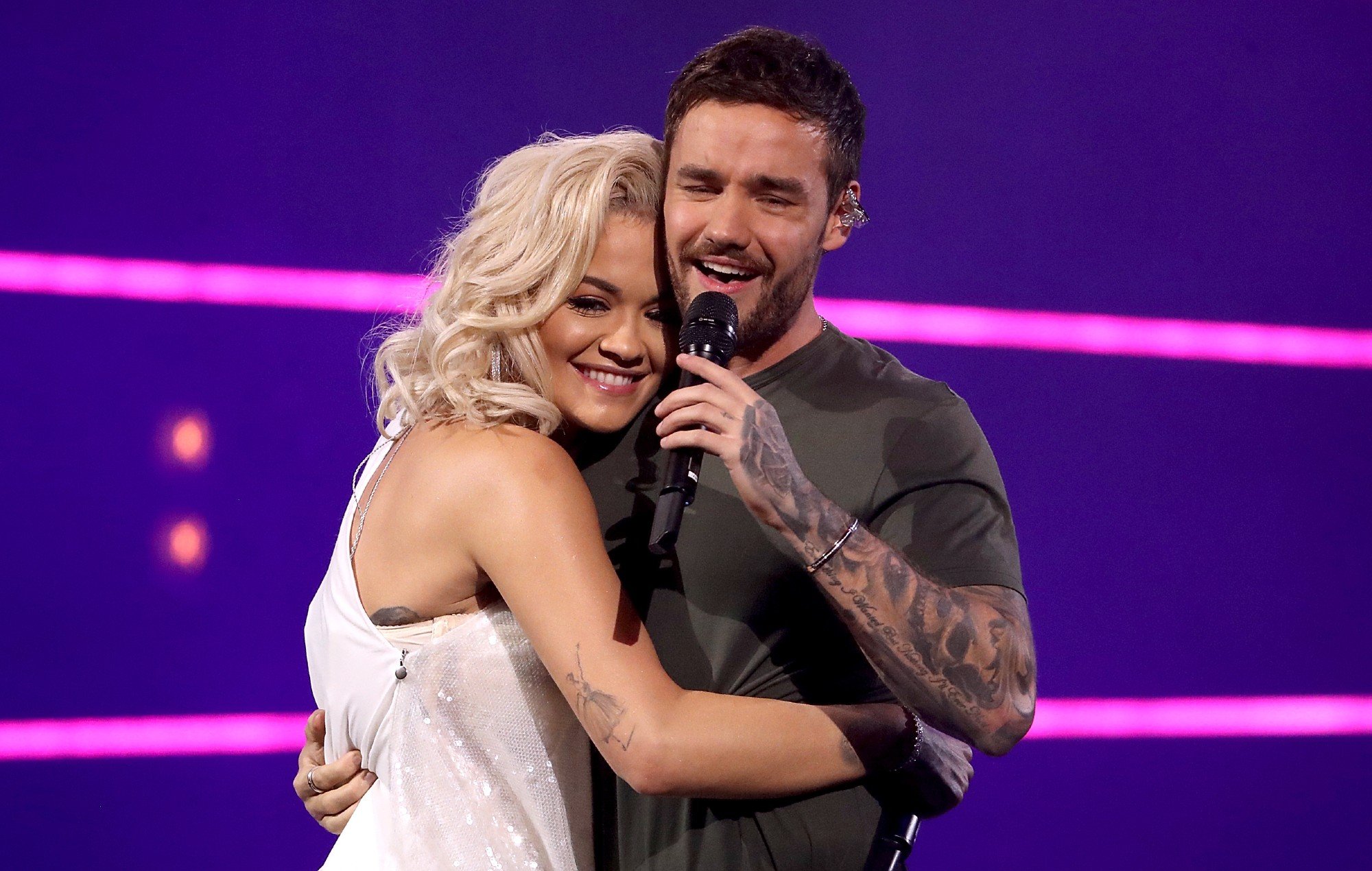 Rita Ora performs tearful Liam Payne duet hours after his death