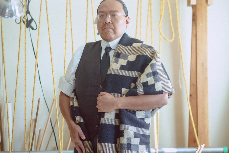 RRL and Navajo Artist/Weaver Zefren-M Join Forces For Ralph Lauren's "Artist In Residence" Program