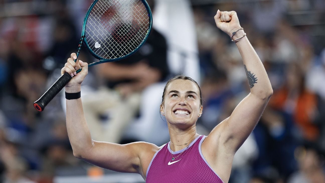 Sabalenka overtakes Swiatek for No. 1 ranking