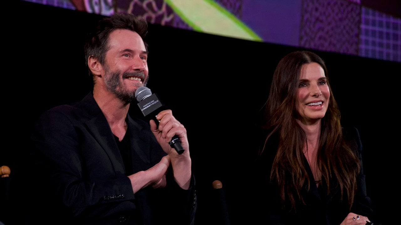 Sandra Bullock reunites with Keanu Reeves and talks possible 'Speed: 3'