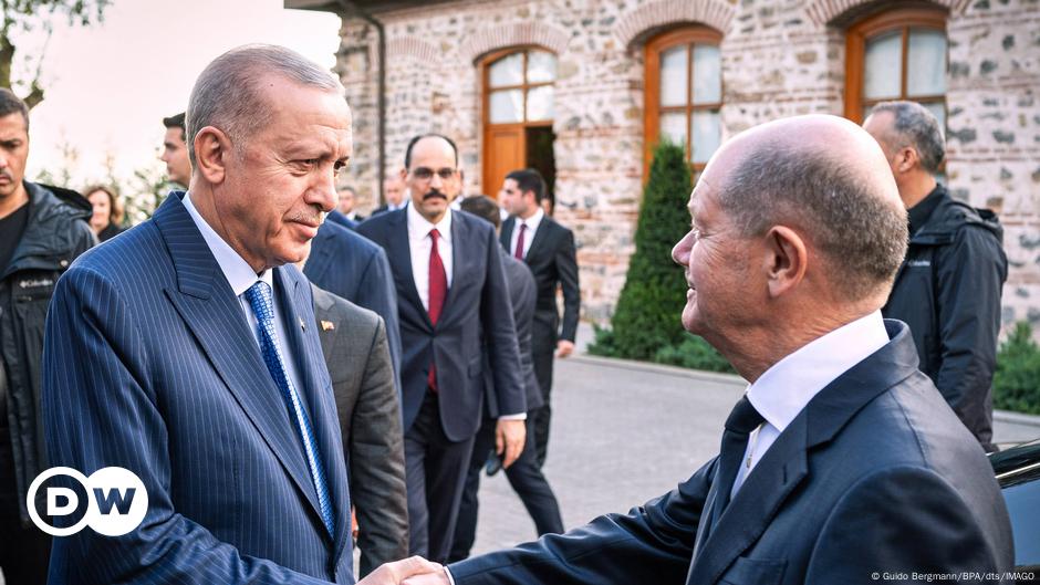 Scholz defends arms sales to Turkey after Erdogan talks